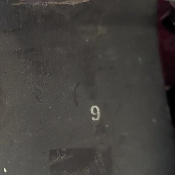 Western Goth Suede ASOS Ryder Regina Buckle Ankle Boots Punk Y2K Size 9 - Picture 7 of 11